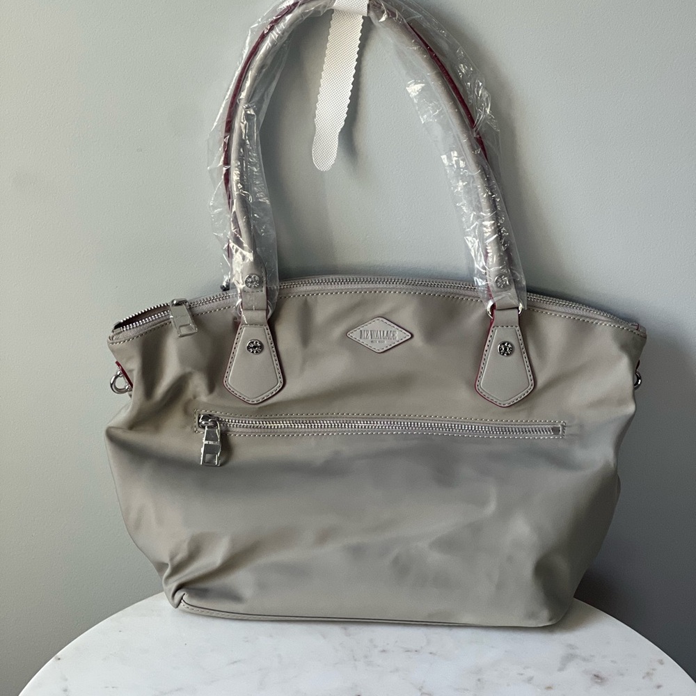 NWT MZ Wallace Memium Gray Tote Crossbody